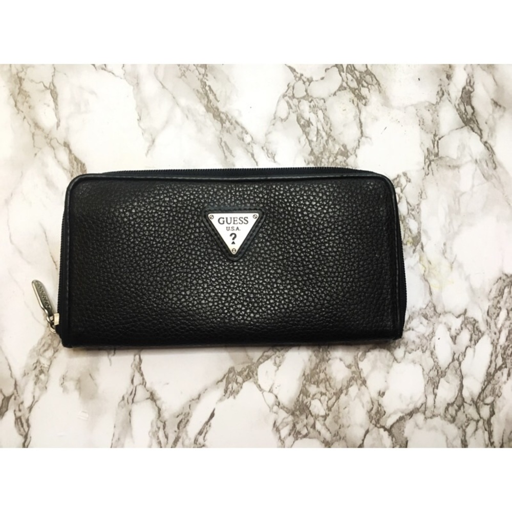 Vintage 1980s Guess Black Wallet